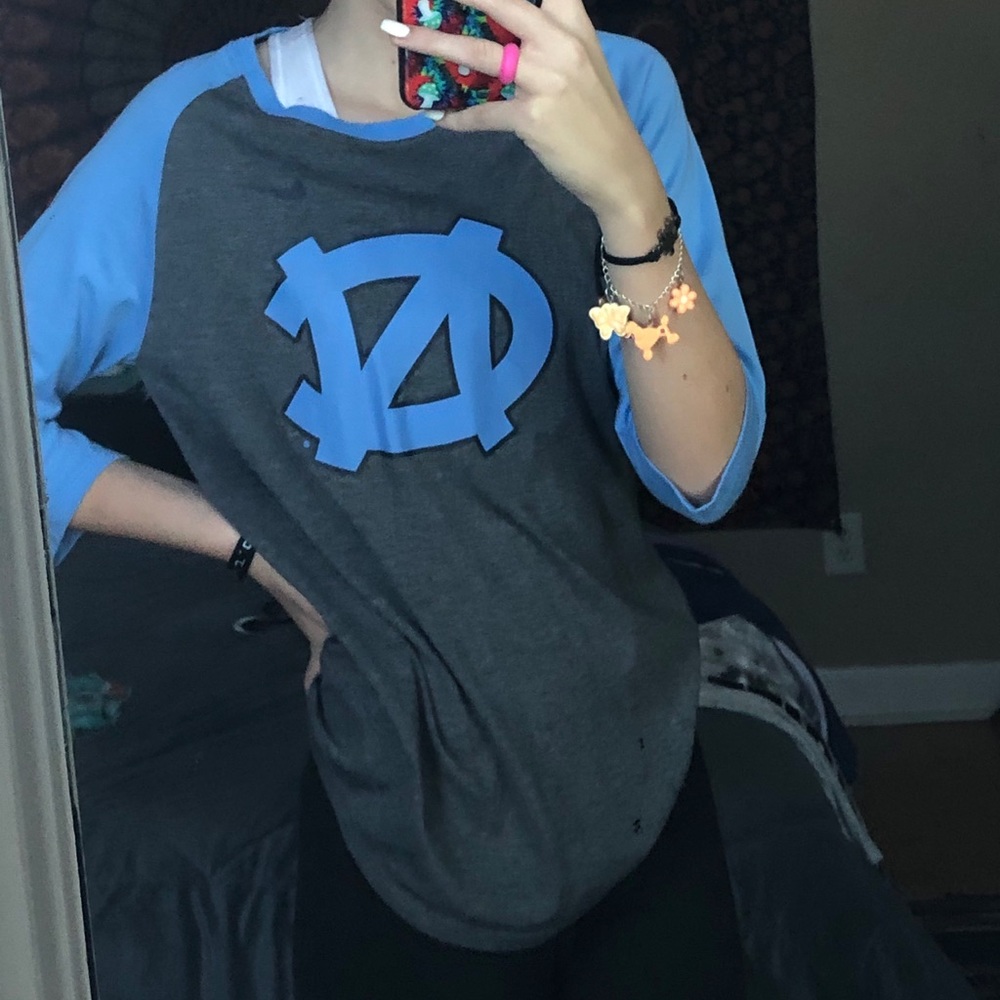 UNC Tarheel Quarter Sleeve